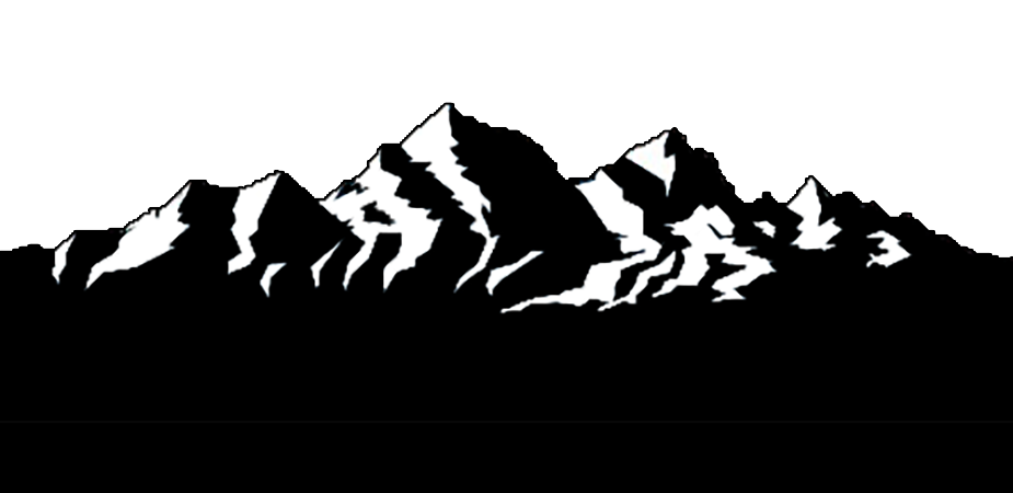 drawing of a mountain